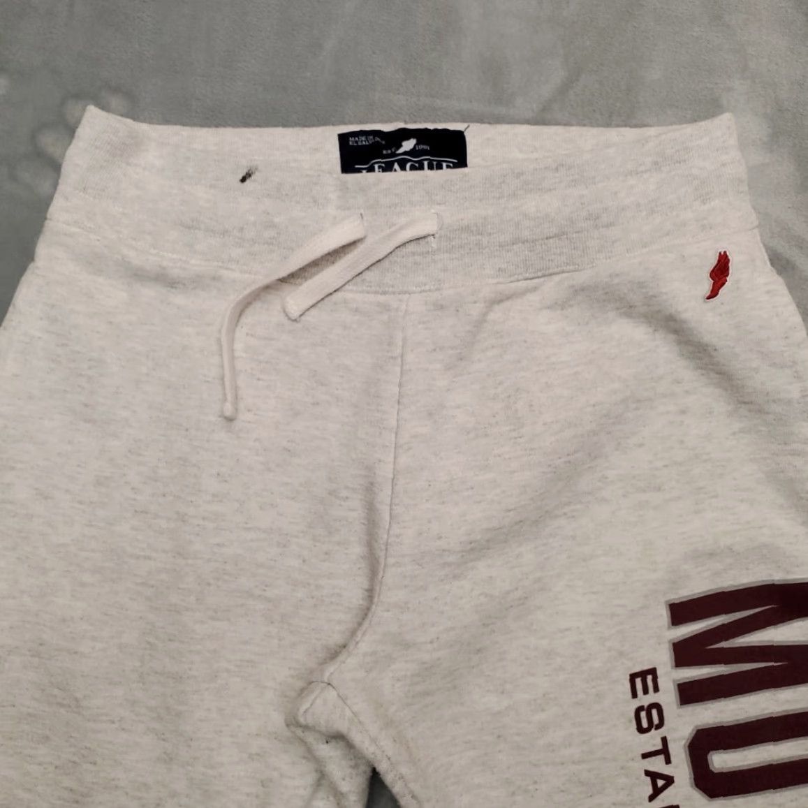 Vintage University of Montana Jogger Pants Mens Small Gray Draw String Elastic Waist Size US 29 - 4 Thumbnail