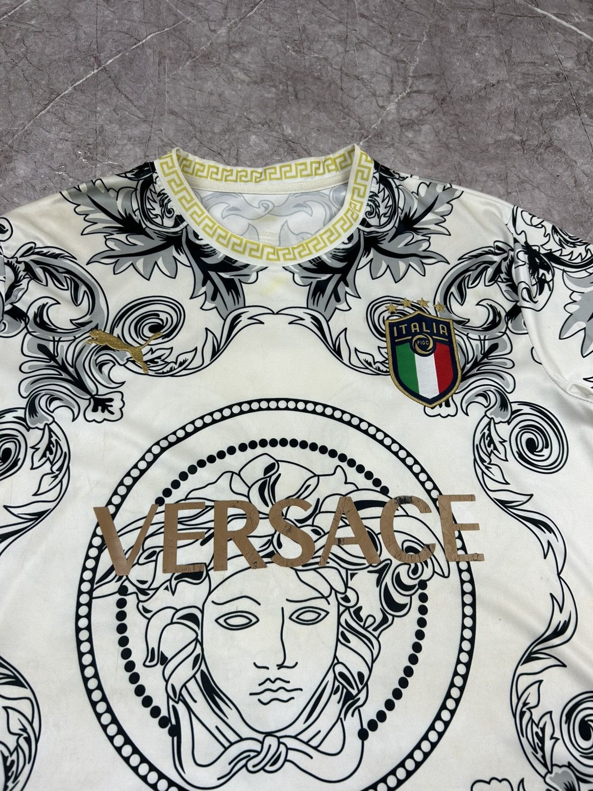 Puma Puma Versace Enzo 9 Italia Team Jersey Size US M / EU 48-50 / 2 - 6 Thumbnail