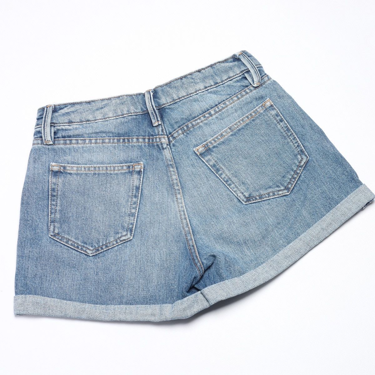 Sezane Sezane Paris Denim Shorts Jeans Blue Size 25" / US 0 / IT 36 - 12 Thumbnail