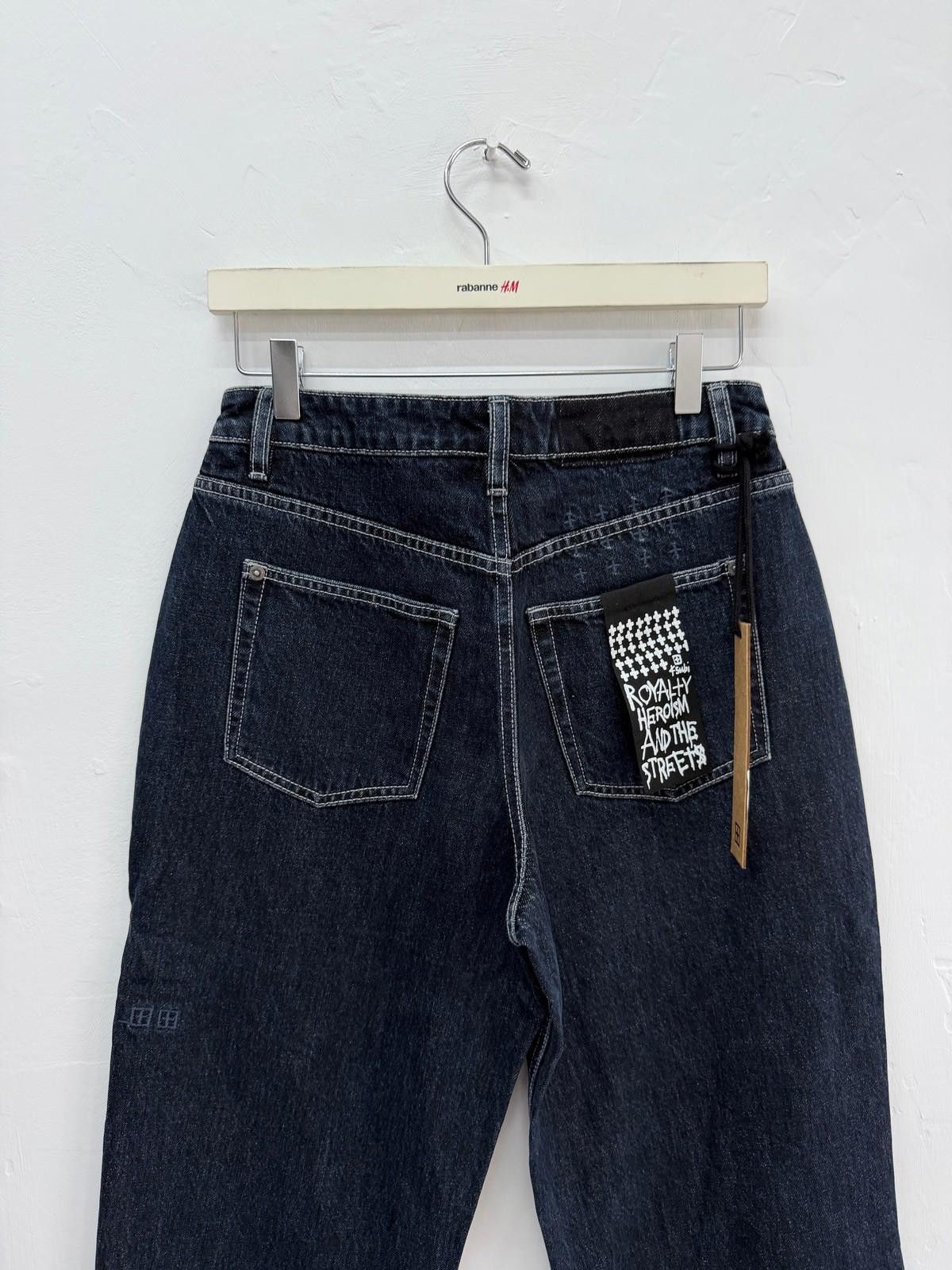 Ksubi new ksubi womens denim jeans low rider trashed blue 26 8 Size 27" / US 4 / IT 40 - 6 Thumbnail