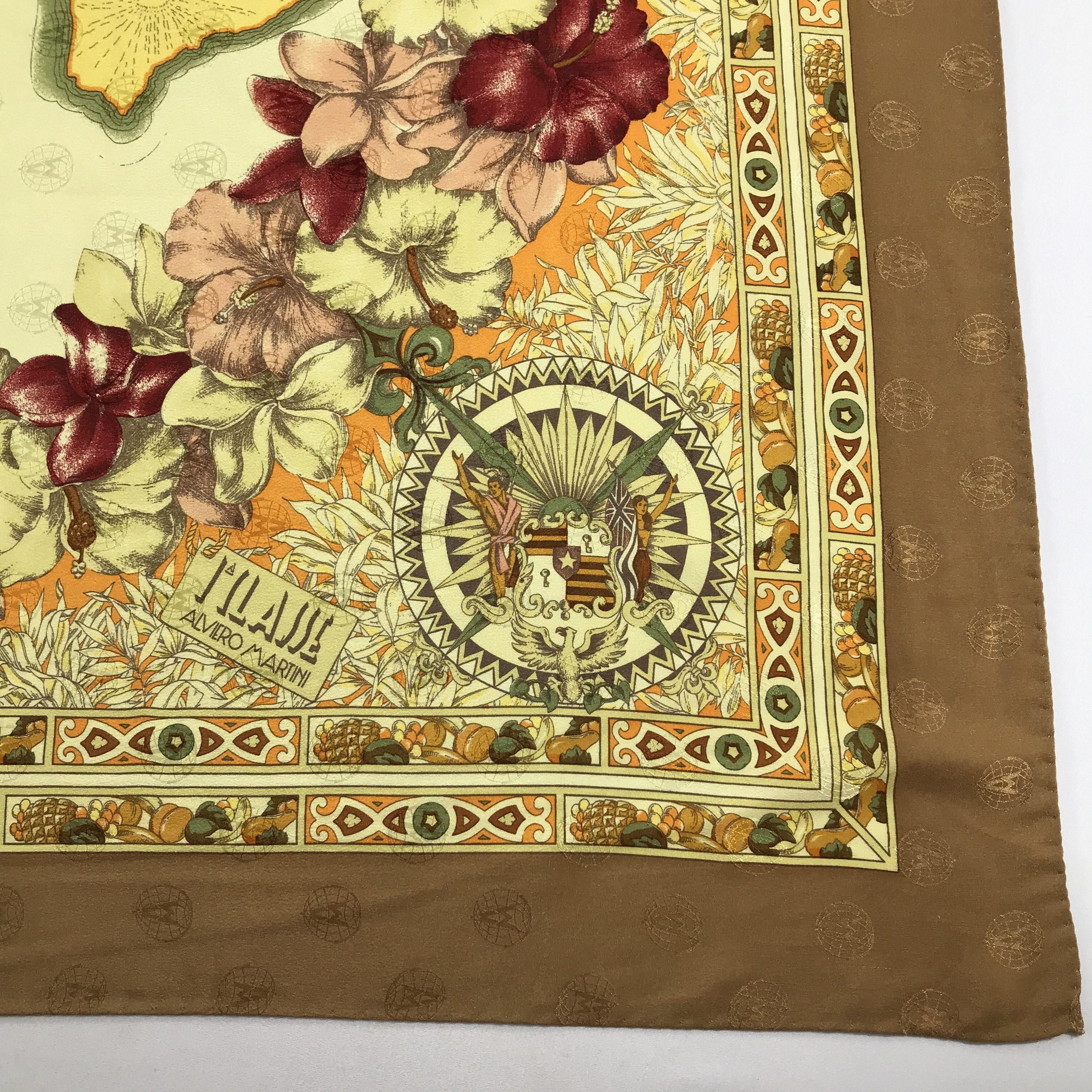 Alviero Martini Vintage Alviero Martini Silk Scarf Size ONE SIZE - 4 Thumbnail