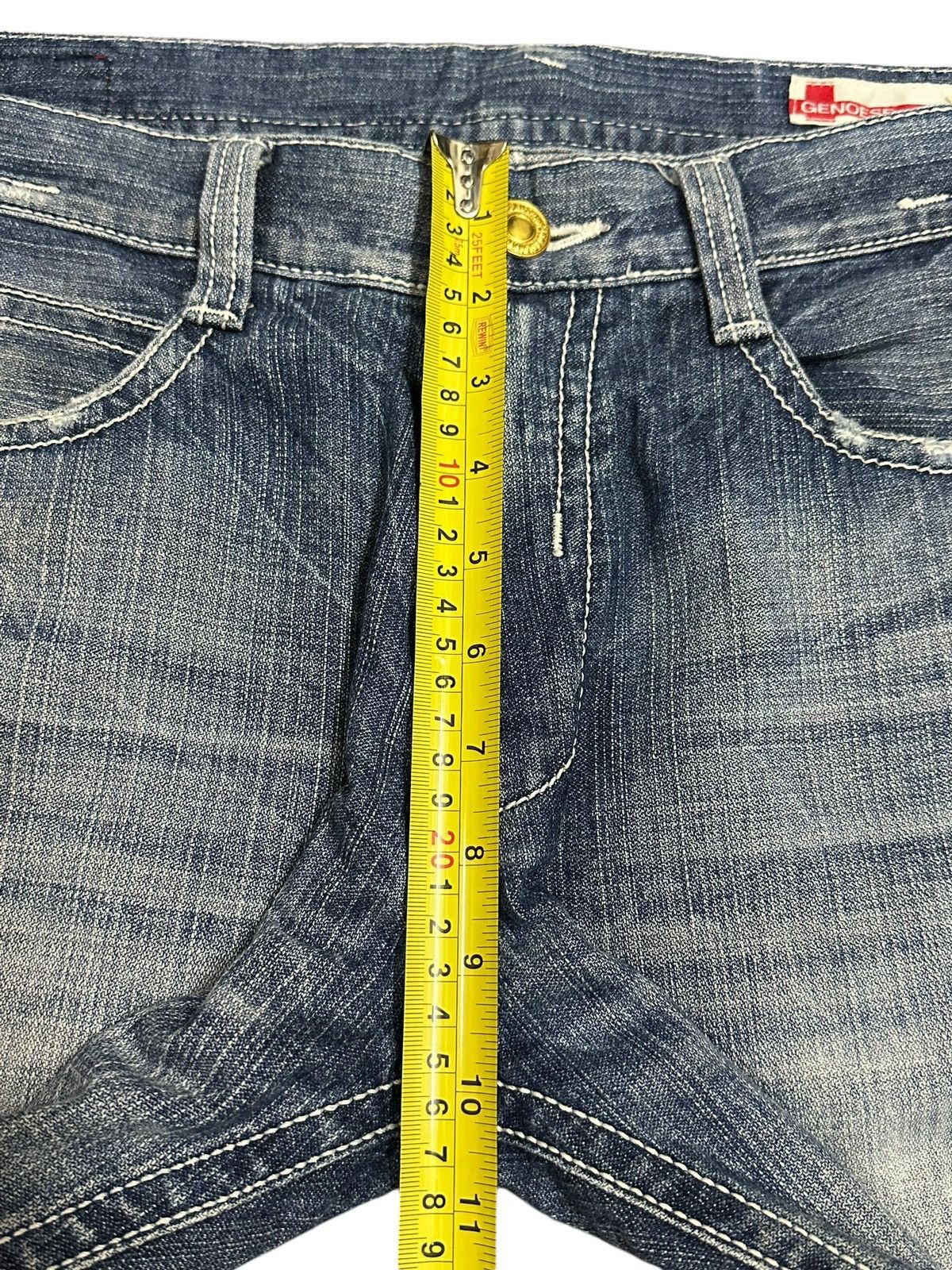 Japanese Brand Vintage Japanese Genoese Embroidered Cross Style Jeans Size US 34 / EU 50 - 17 Thumbnail