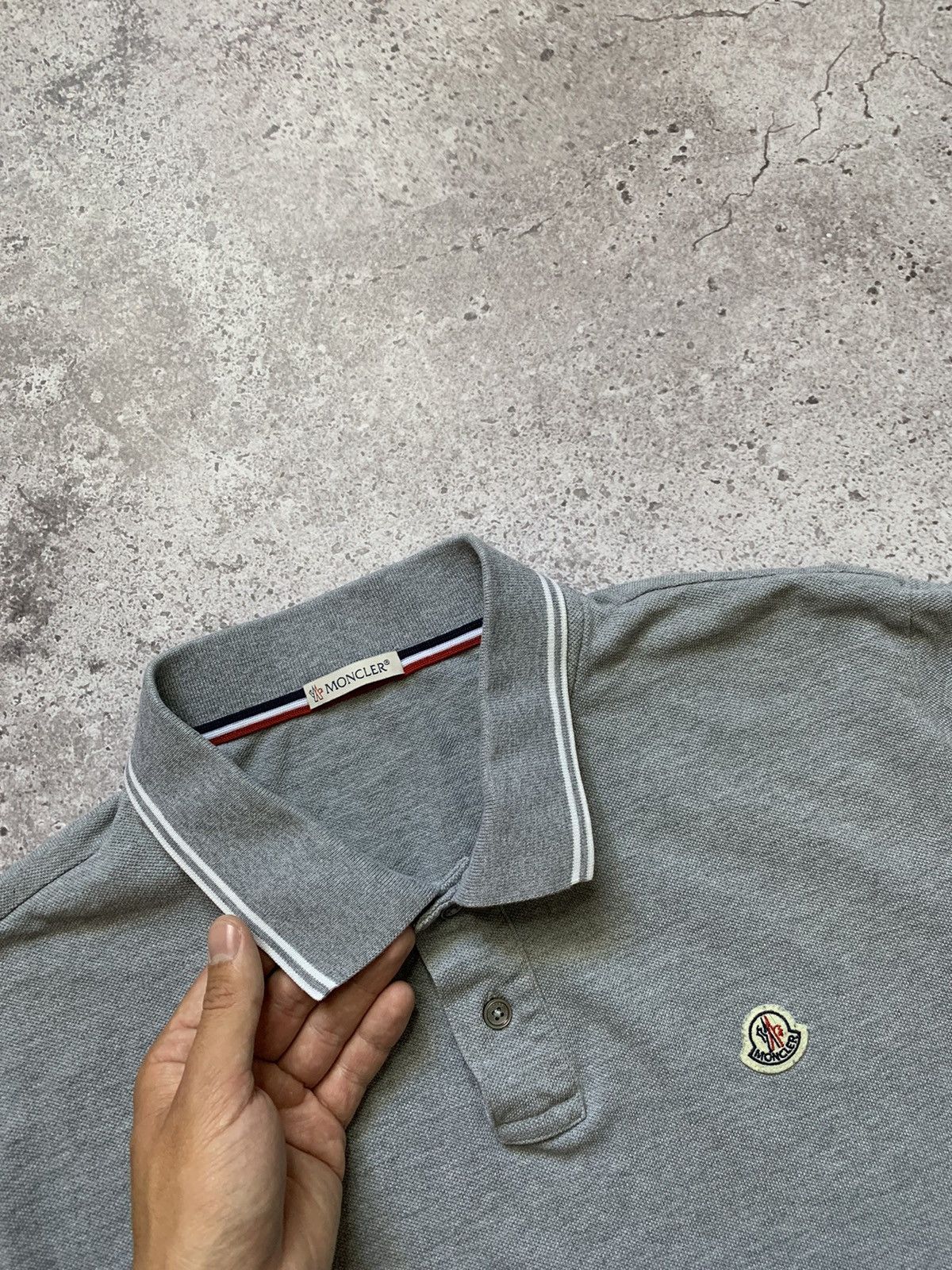 Moncler Moncler Maglia Polo Shirt Size US M / EU 48-50 / 2 - 2 Thumbnail