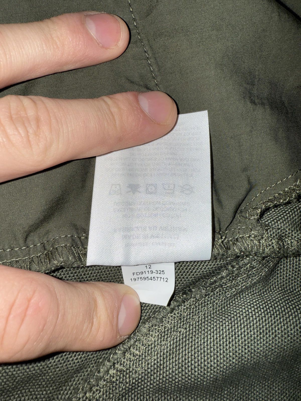 Nike Air Jordan Premium Olive Denim Travis Scott Pants Size 34" / US 12 / IT 48 - 11 Thumbnail