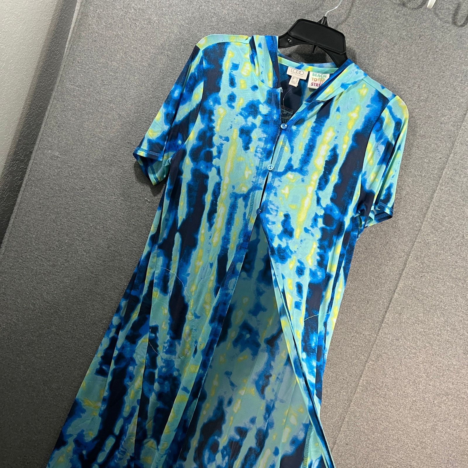 Other LOGO by Lori Goldstein Beach to Street Printed Mesh Duste Size XS / US 0-2 / IT 36-38 - 13 Thumbnail