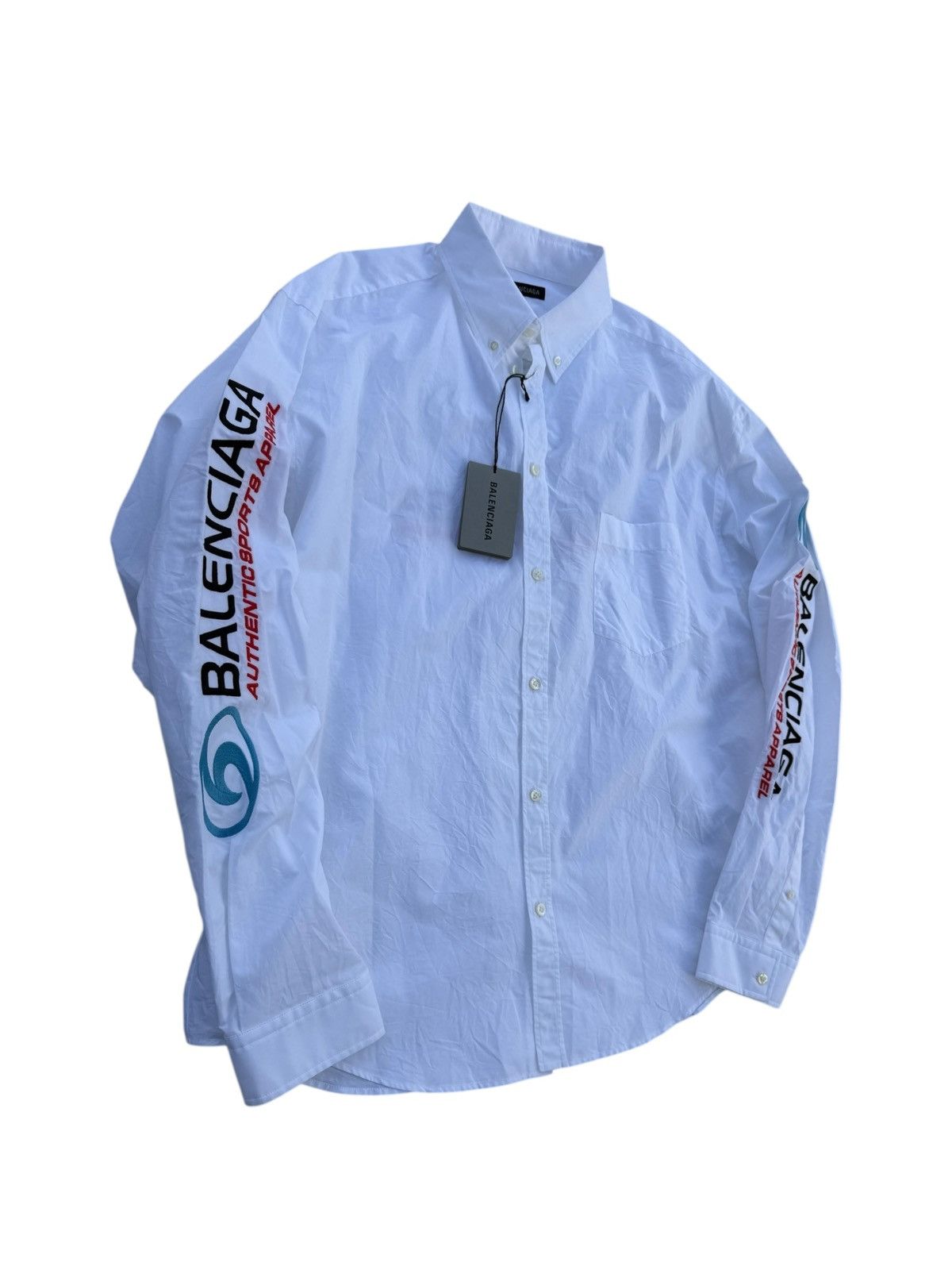 Balenciaga Balenciaga surfer button up shirt Size US XL / EU 56 / 4 - 3 Thumbnail