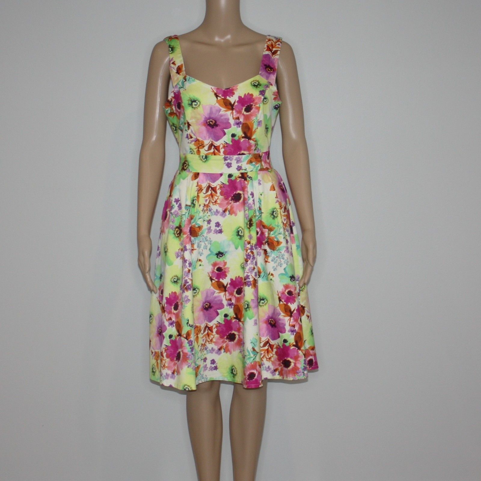 Other Rhyme and Echo Los Angeles Secret Garden Floral Dress Size M / US 6-8 / IT 42-44 - 3 Thumbnail