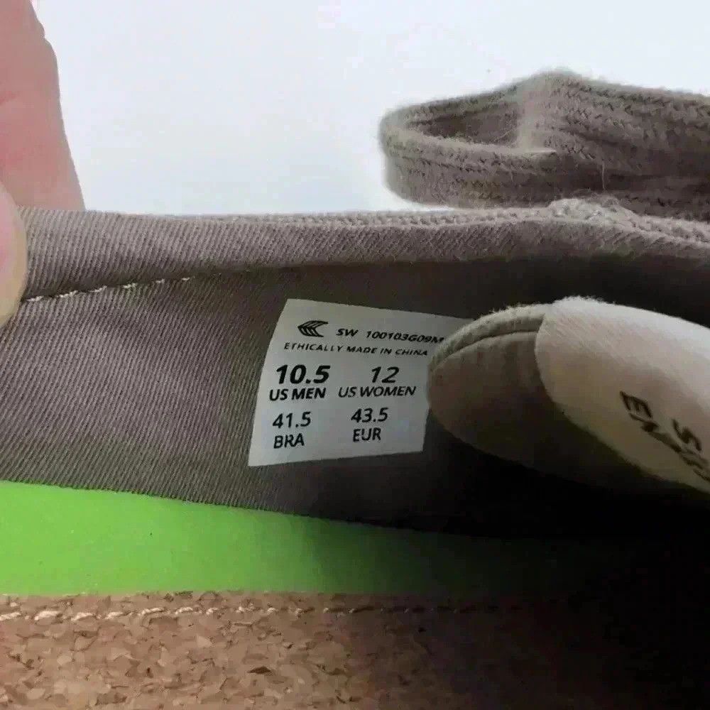 Designer Cariuma Canvas Sneakers Trainers Mystic Grey low rise M 10. Size US 10.5 / IT 40.5 - 8 Thumbnail