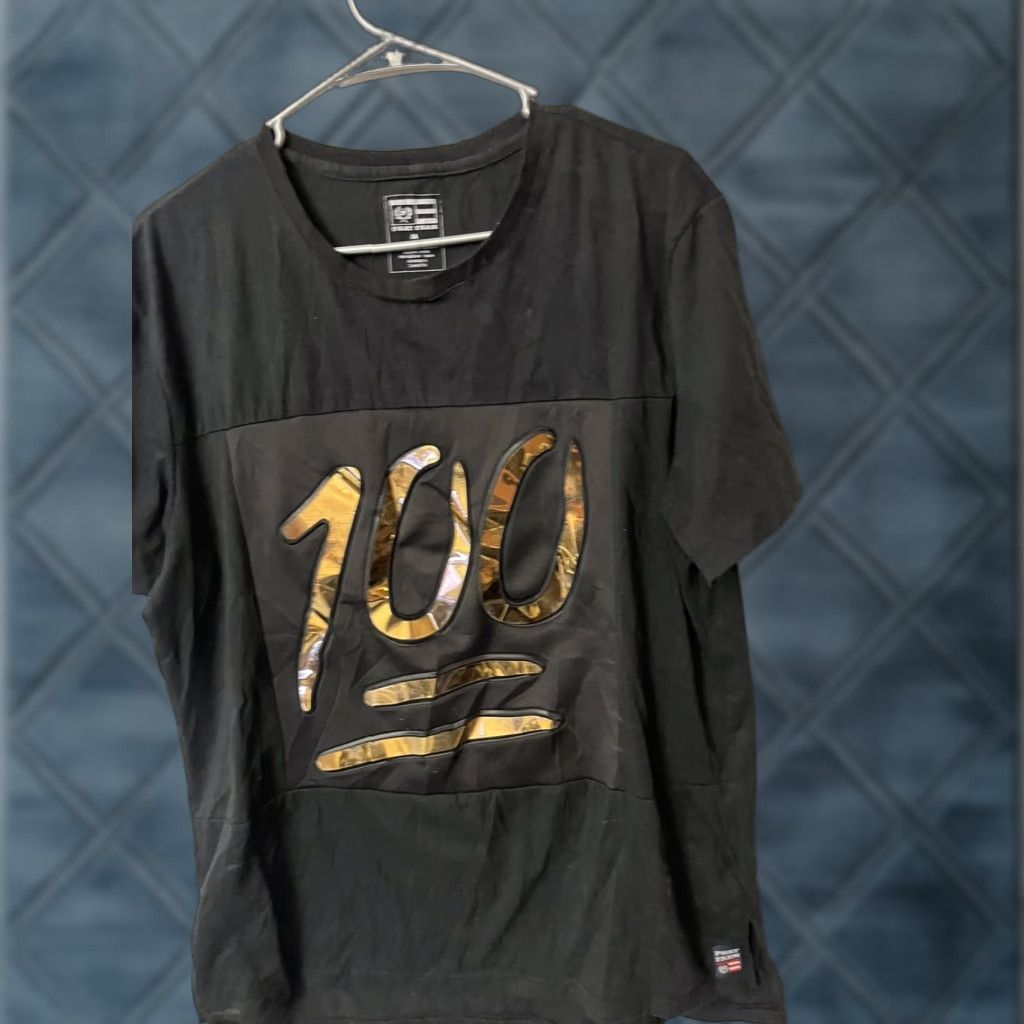 Phat Farm Phat Farm Shirt M Black 2000s Y2K VTG Distressed Graphic Tee Men Medium Short Sleeve Cotton Size US M / EU 48-50 / 2 - 1 Thumbnail