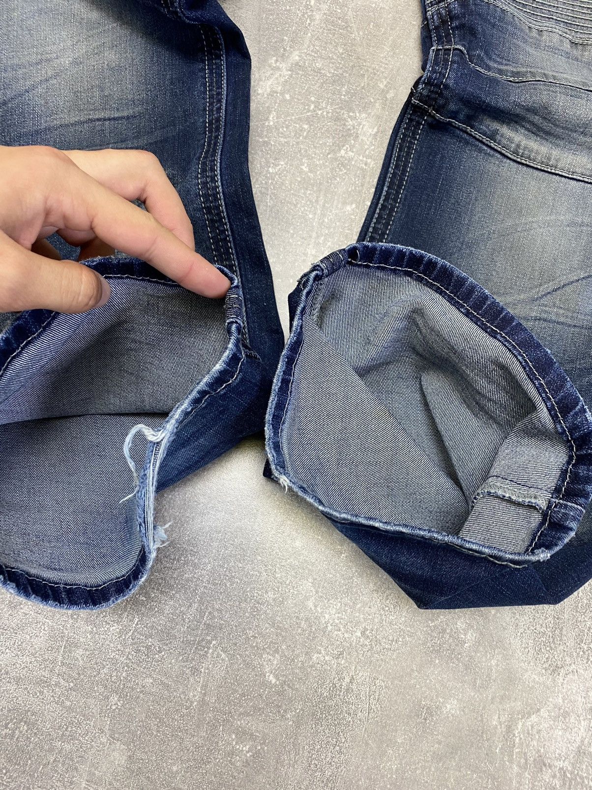 Affliction × Japanese Brand × Vintage Crazy Vintage Y2K Affliction Jeans Live Fast Motorcycles Size US 32 / EU 48 - 8 Thumbnail
