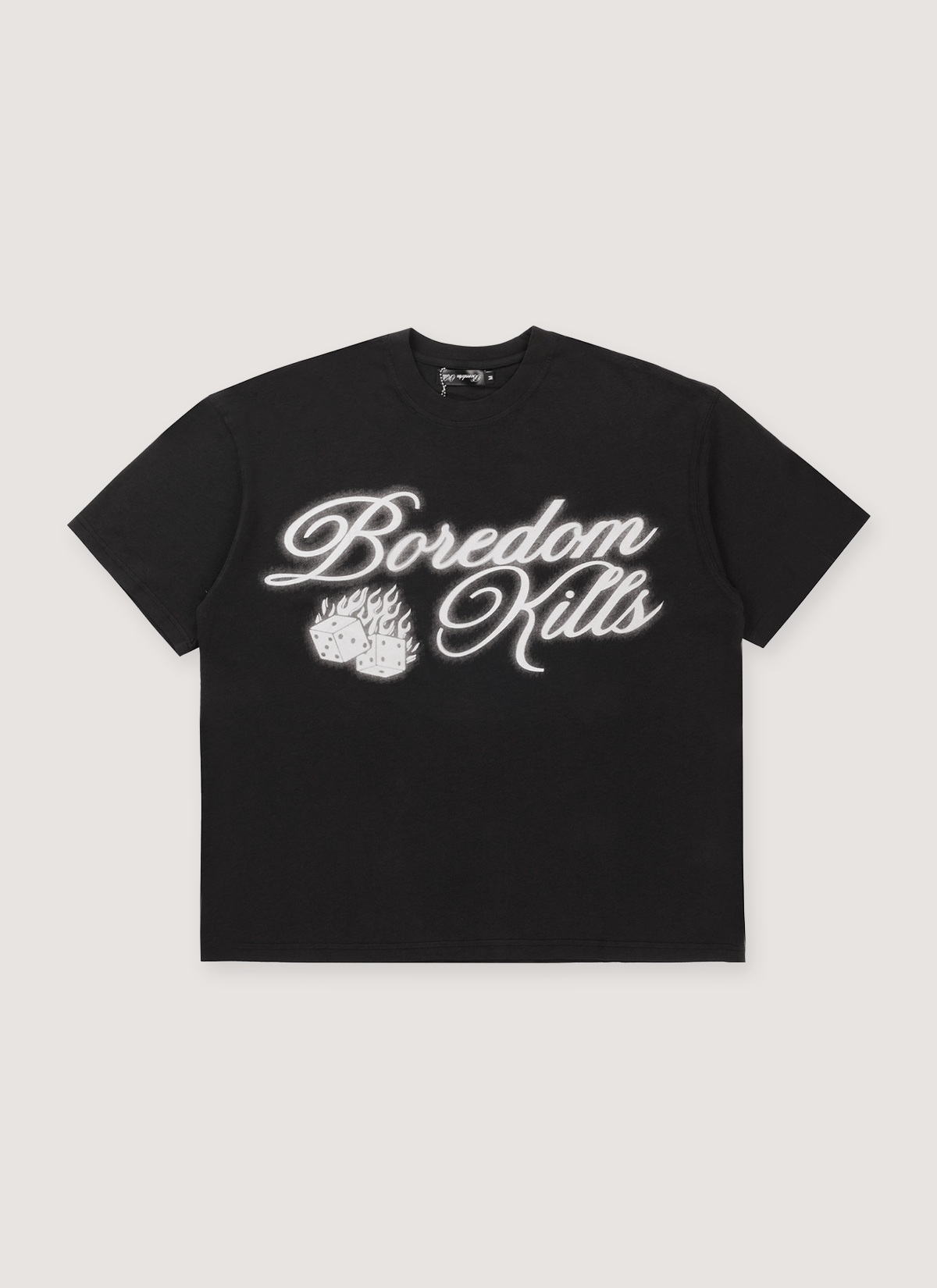 Other Boredom Kills Dice Tee Black Size US XL / EU 56 / 4 - 1 Thumbnail