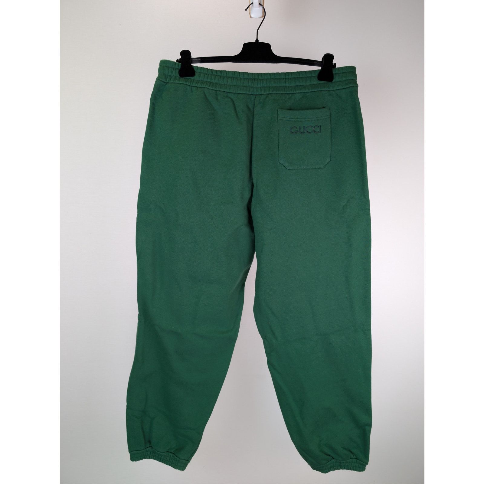 Gucci o1rshd1 Cotton Jersey Jogging Pants with Web Stripe in Green Size US 40 / EU 56 - 8 Thumbnail