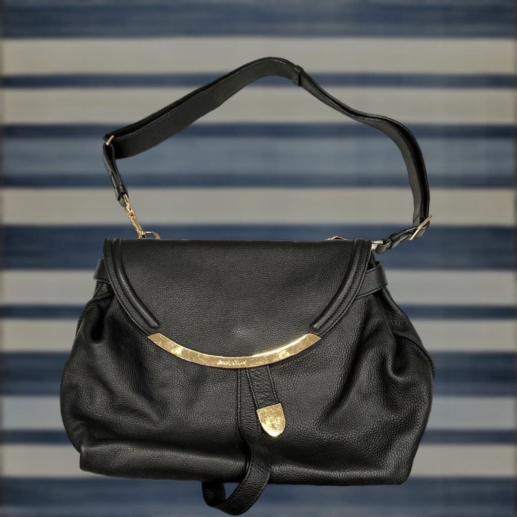 Vintage SEE BY CHLOE Leather Shoulder Bag Black Women Size ONE SIZE - 1 Thumbnail