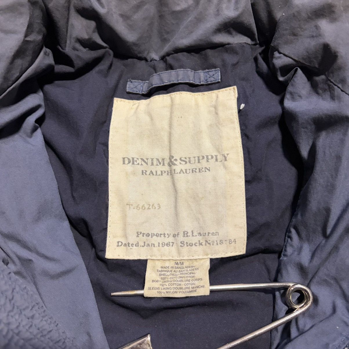 Denim & Supply Ralph Lauren Ralph Lauren Denim Supply Quilted Puffer Jacket Down Faded Size US M / EU 48-50 / 2 - 12 Thumbnail