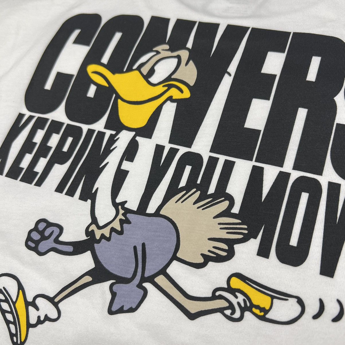 Converse Converse Tee Shirt White Bird Boston Running All Star Size US L / EU 52-54 / 3 - 11 Thumbnail