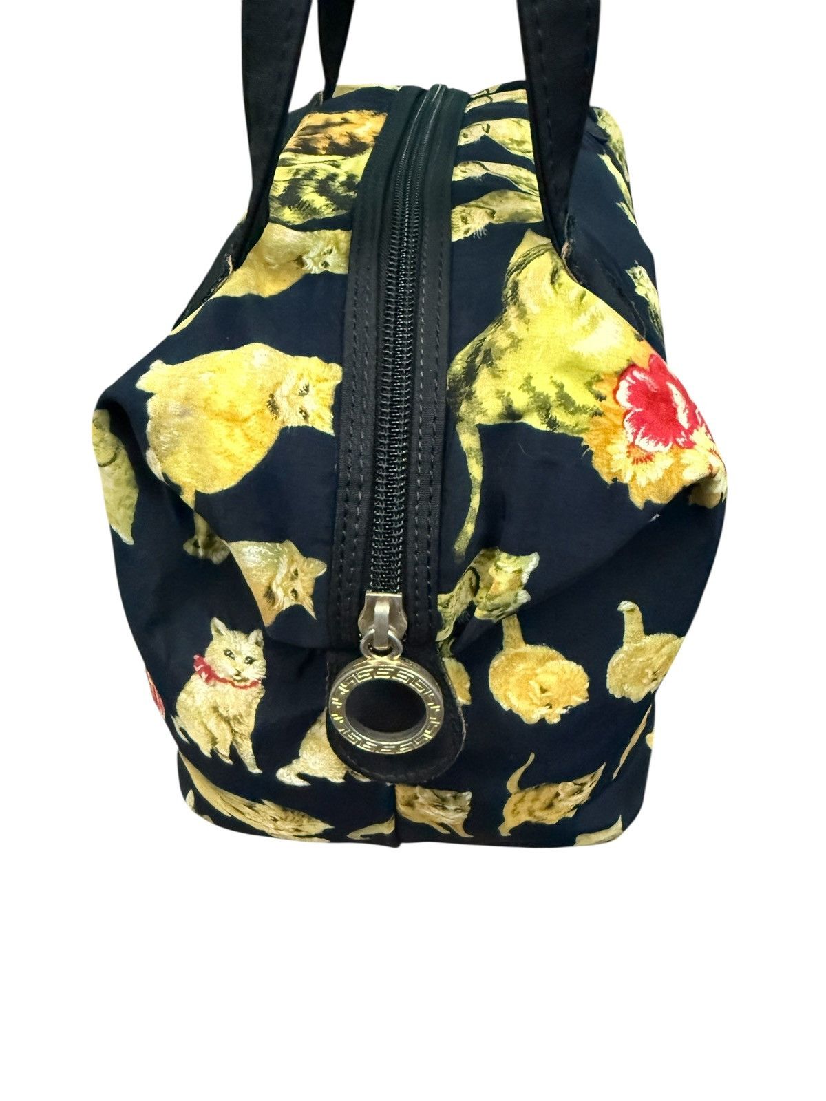 Versace Jeans Couture RARE VINTAGE VERSACE 90s REALIZZATO ALL ABOUT CATS HANDBAG Size ONE SIZE - 6 Thumbnail