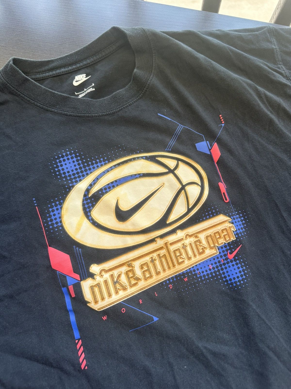 Nike Nike Basketball Black Athletic Gym Tee Shirt Mens size Large Size US L / EU 52-54 / 3 - 2 Thumbnail