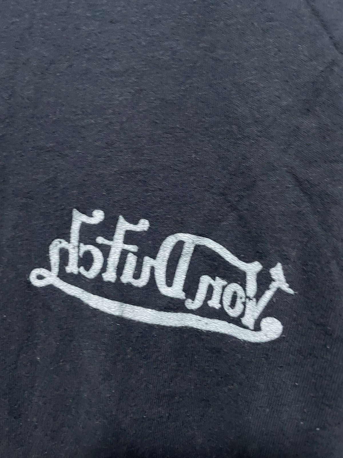 Von Dutch Y2K Vintage Von Dutch Longsleeve Reversed Logo Black Tee Size US XXL / EU 58 / 5 - 10 Thumbnail