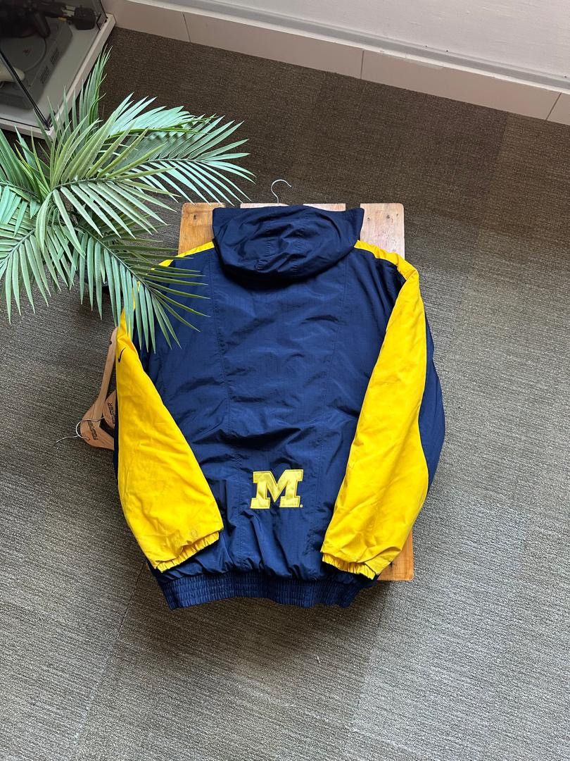 Nike × Vintage NIKE MICHIGAN PUFFER JACKET Size US L / EU 52-54 / 3 - 2 Thumbnail