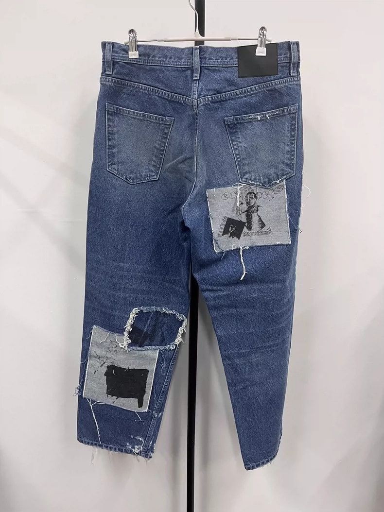 Enfants Riches Deprimes Enfants Riches Deprimes 23ss Patch Jeans 2505-Nextarrow Size US 31 - 1 Thumbnail