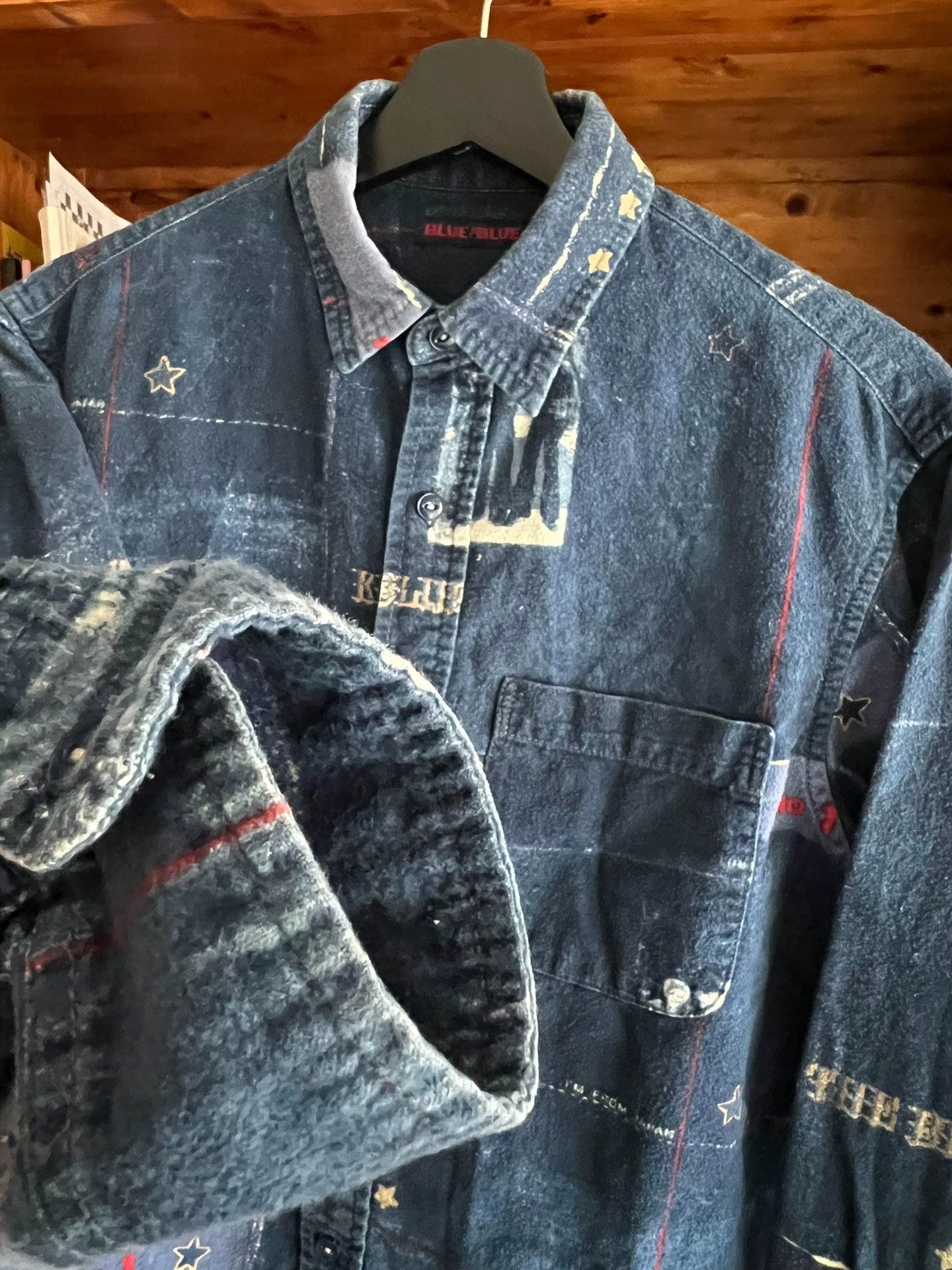 Blue Blue Japan Blue Blue Japan Indigo Dyed Limited Shirt Size 2 Worn 3x Size US M / EU 48-50 / 2 - 4 Thumbnail