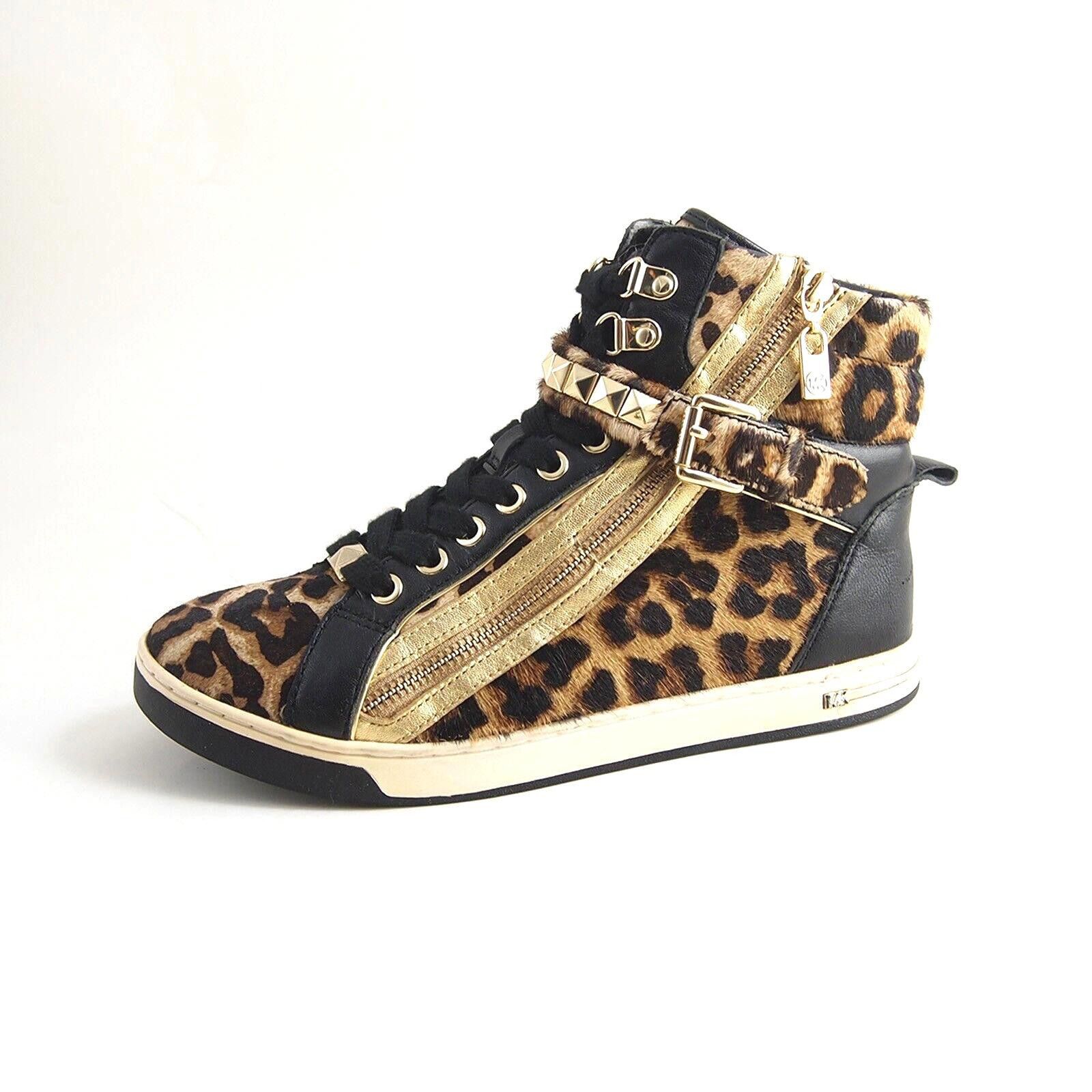 Michael Kors Michael Kors Sneakers Brown Calf Hair Womens EU 37.5 US 7 M Size US 7 / IT 37 - 1 Thumbnail