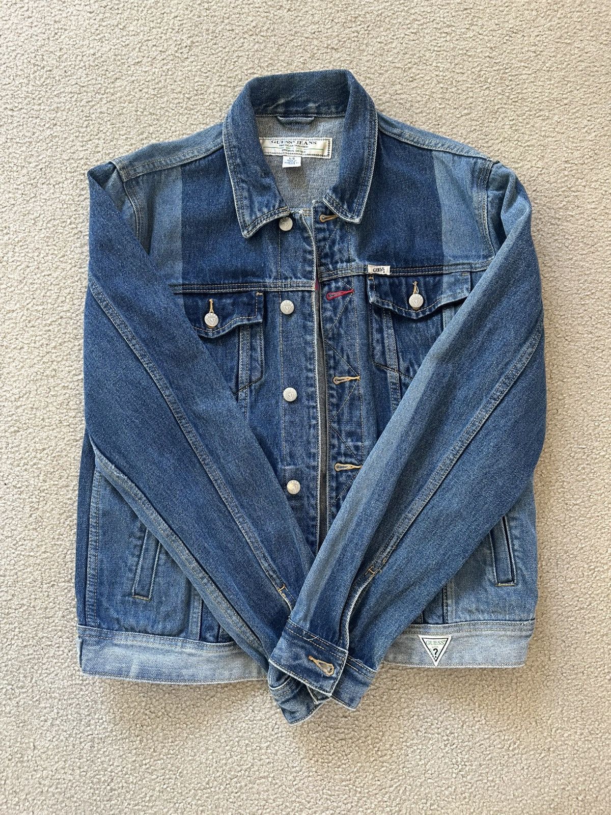 Guess Guess Denim Jacket Size US L / EU 52-54 / 3 - 2 Thumbnail