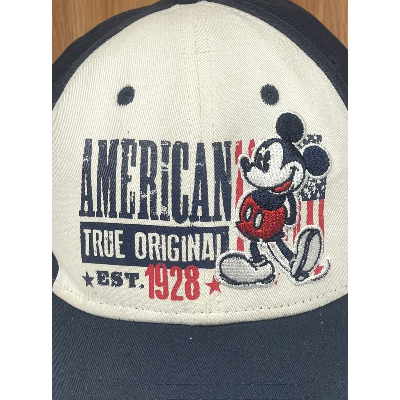 Disney Disney Hat Cap Adults One Size Fits Adjustable StrapBack American True Original Size ONE SIZE - 2 Thumbnail