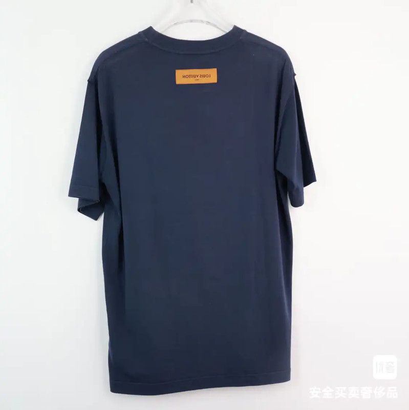 Louis Vuitton Black Men's T-Shirt Size L 0089