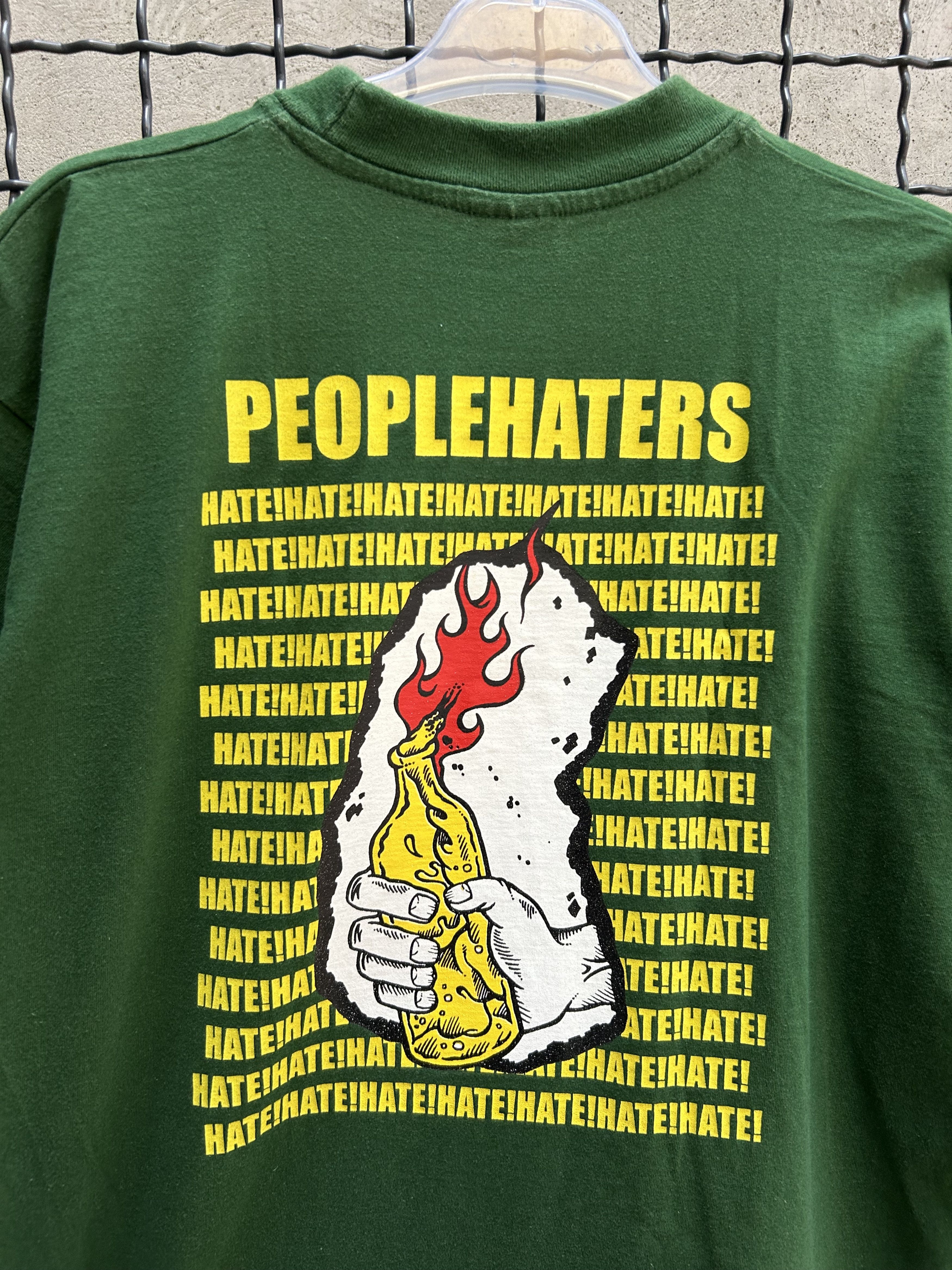 Band Tees Vintage 90s The People Haters Love to Hate Punk Band T-shirt Size US M / EU 48-50 / 2 - 11 Thumbnail