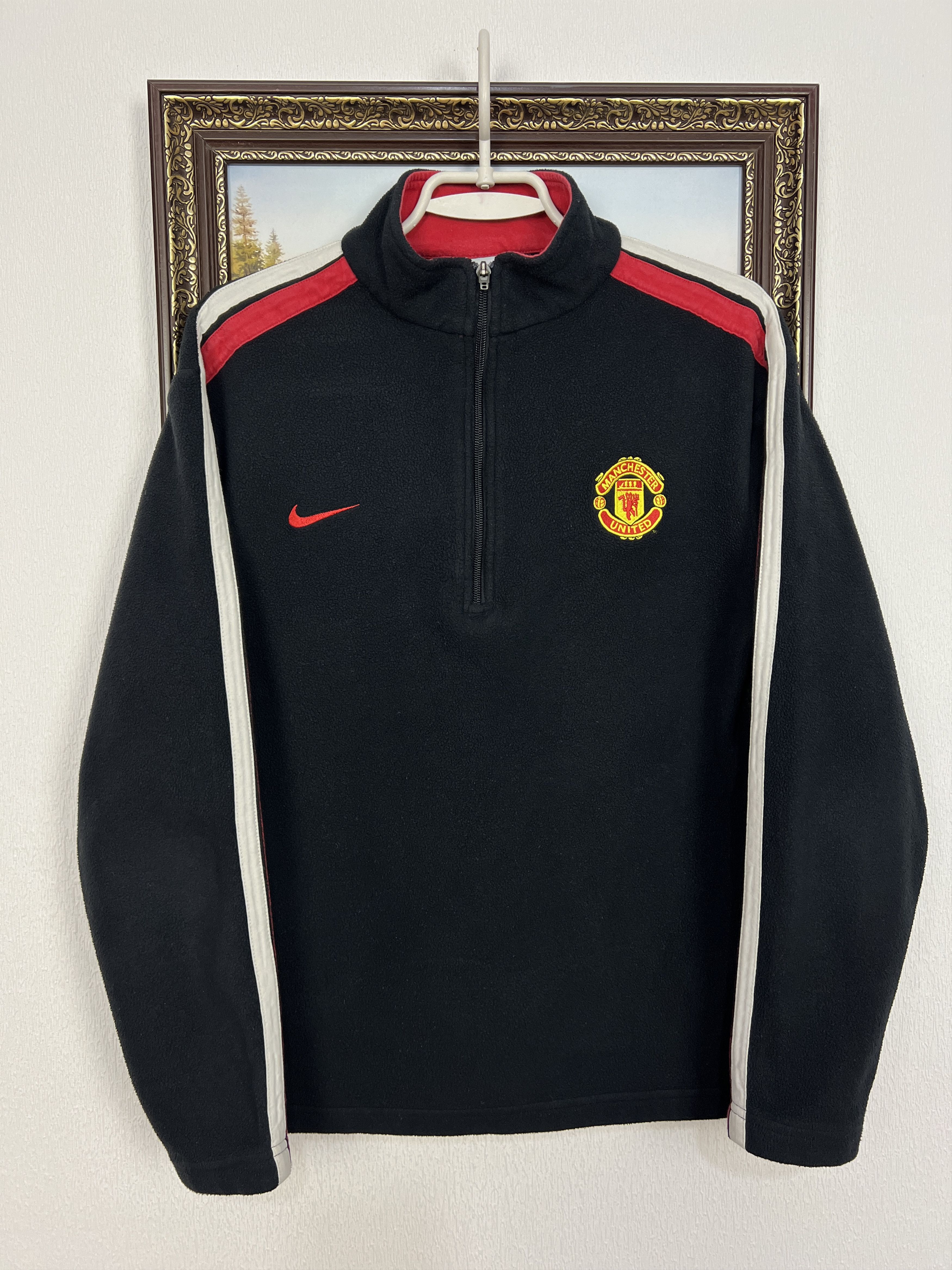 Nike Manchester United Football Fleece Train Jacket Track Top Size US S / EU 44-46 / 1 - 1 Thumbnail