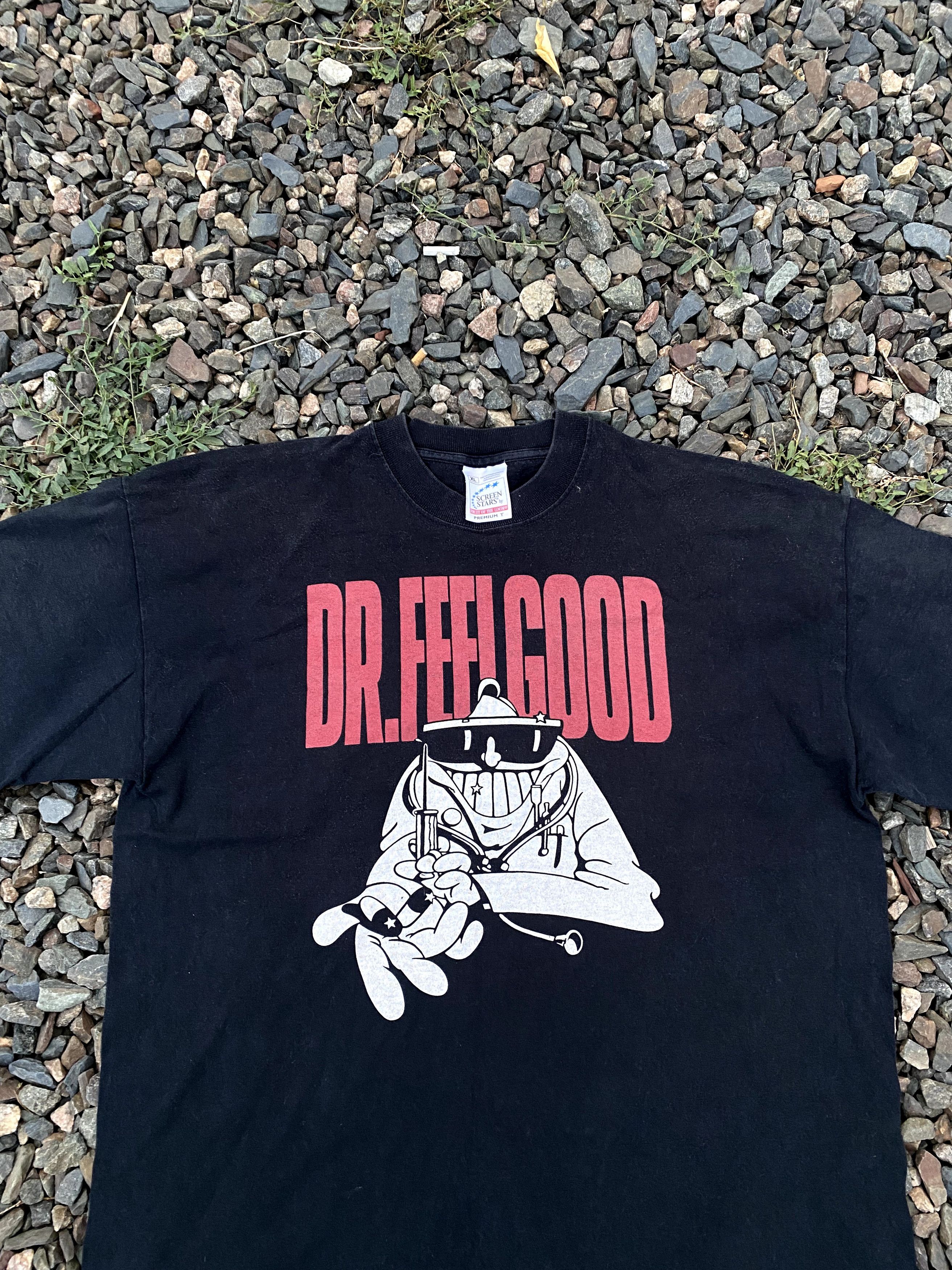 Band Tees Vintage DR.FEELGOOD T-shirt Size L Streetwear Size US L / EU 52-54 / 3 - 3 Thumbnail