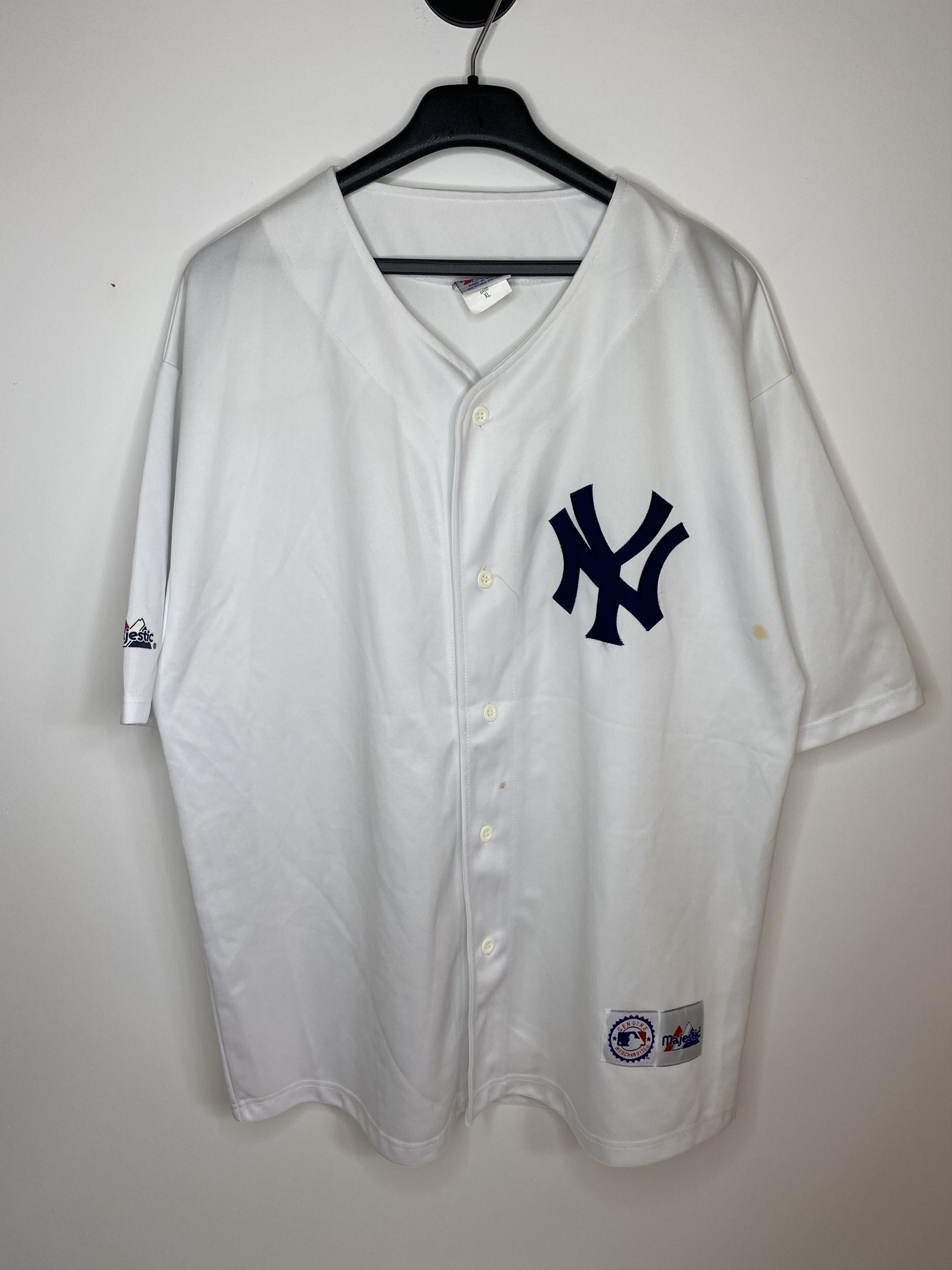 Majestic NEW YORK YANKEES BASEBALL MLB JERSEY SHIRT MAJESTIC SIZE XL Size US XL / EU 56 / 4 - 1 Thumbnail