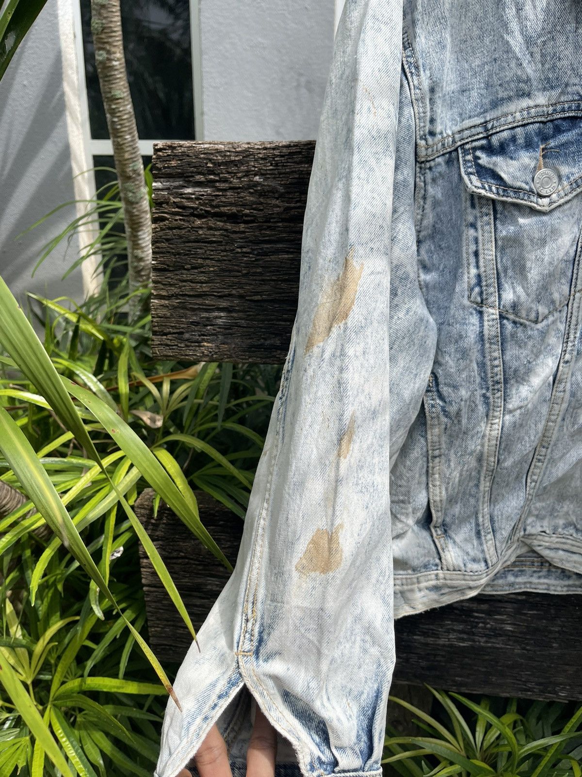 Edwin Vintage Edwin Acid Wash Denim Jacket Made in Japan (Size L) Size US L / EU 52-54 / 3 - 9 Thumbnail
