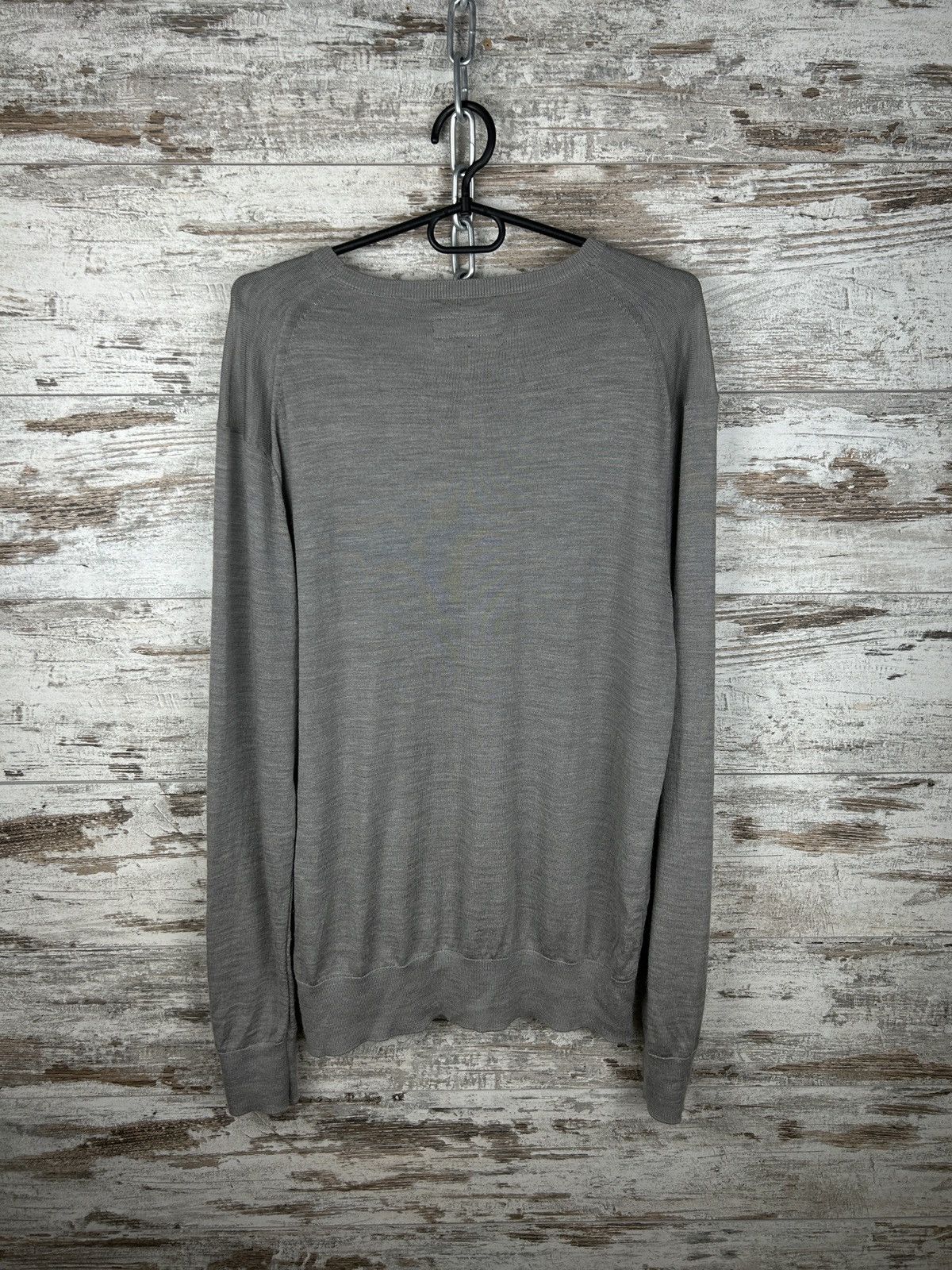 Allsaints × Japanese Brand Mens AllSaints Fors Merino crew sweaty knitwear luxury Size US XL / EU 56 / 4 - 9 Thumbnail