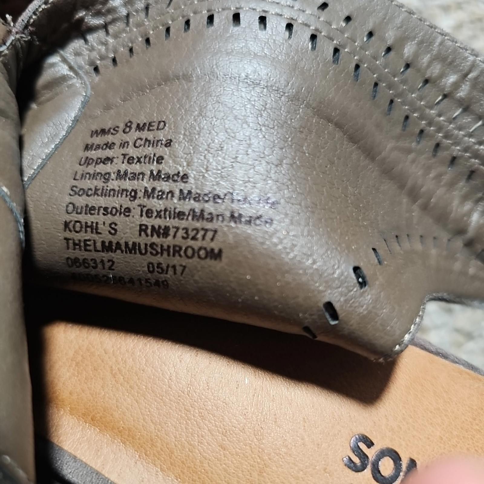 Sonoma Sonoma Kohls Thelma Mushroom Sz 8 NWT shoes Size US 8 / IT 38 - 6 Thumbnail