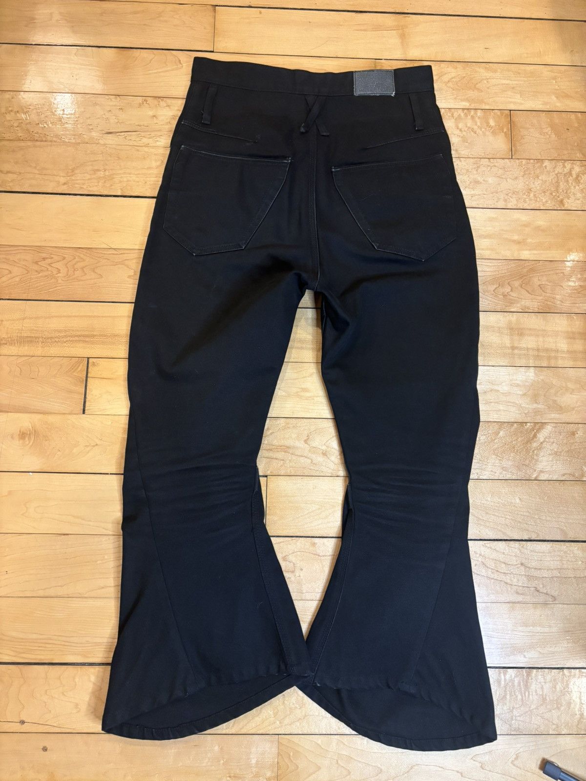 KOZABURO KOZABURO 3D BOOTCUT CANVAS COWBOY JEANS Size US 30 / EU 46 - 2 Thumbnail