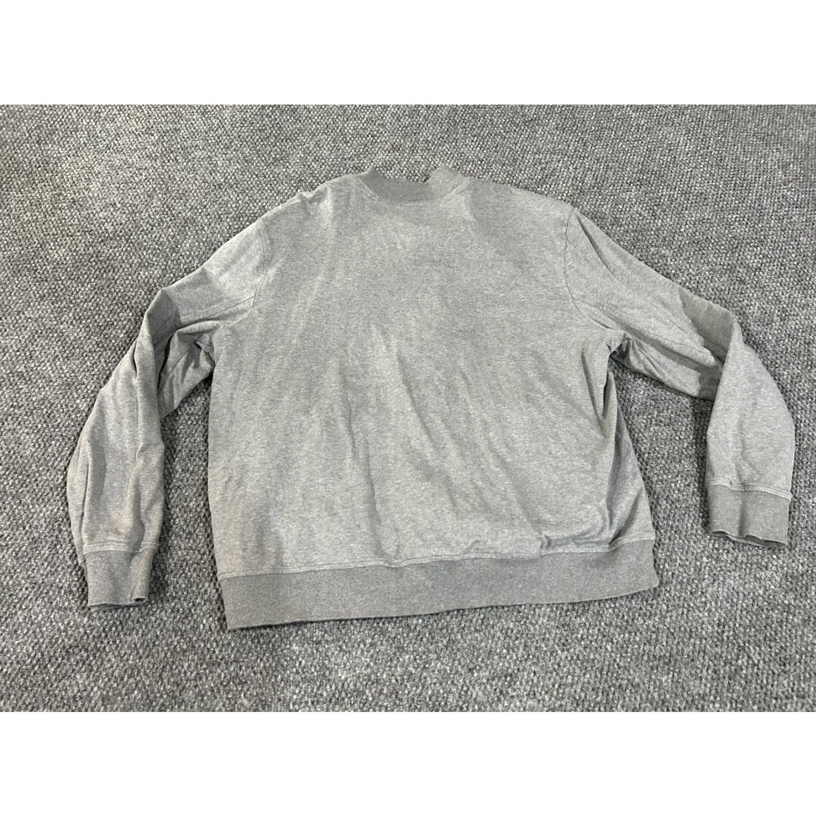 Banana Republic Banana Republic Jacket Full Zip Mens 2XL Gray Bomber Jacket Casual Full Zip Thermal Polyester Softshell Regular Fit Mens Retro 90s Walking Size US XXL / EU 58 / 5 - 7 Thumbnail