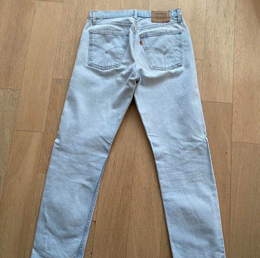 Levi's Vintage Clothing Levi's orange tab 501 light wash jeans Size US 31 - 2 Thumbnail