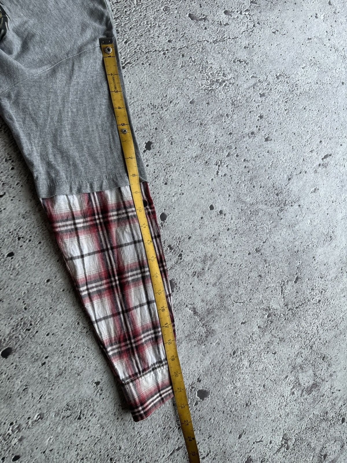 Hysteric Glamour Y2k Double layer Image work punk style shirt Size US M / EU 48-50 / 2 - 10 Thumbnail