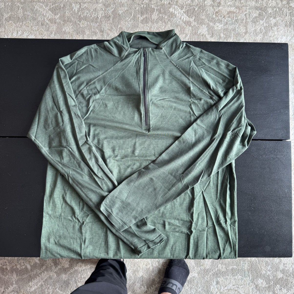 Metal Vent Quarter Zip XXL