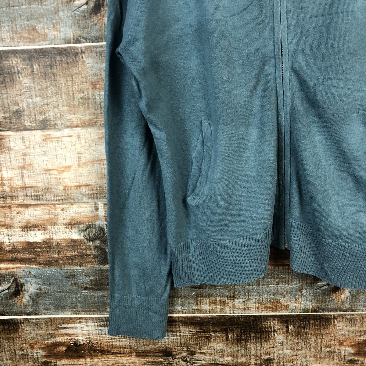 Homespun Knitwear × Japanese Brand Marie Claire Forum Green Knitwear #A2191 Size L / US 10 / IT 46 - 7 Thumbnail