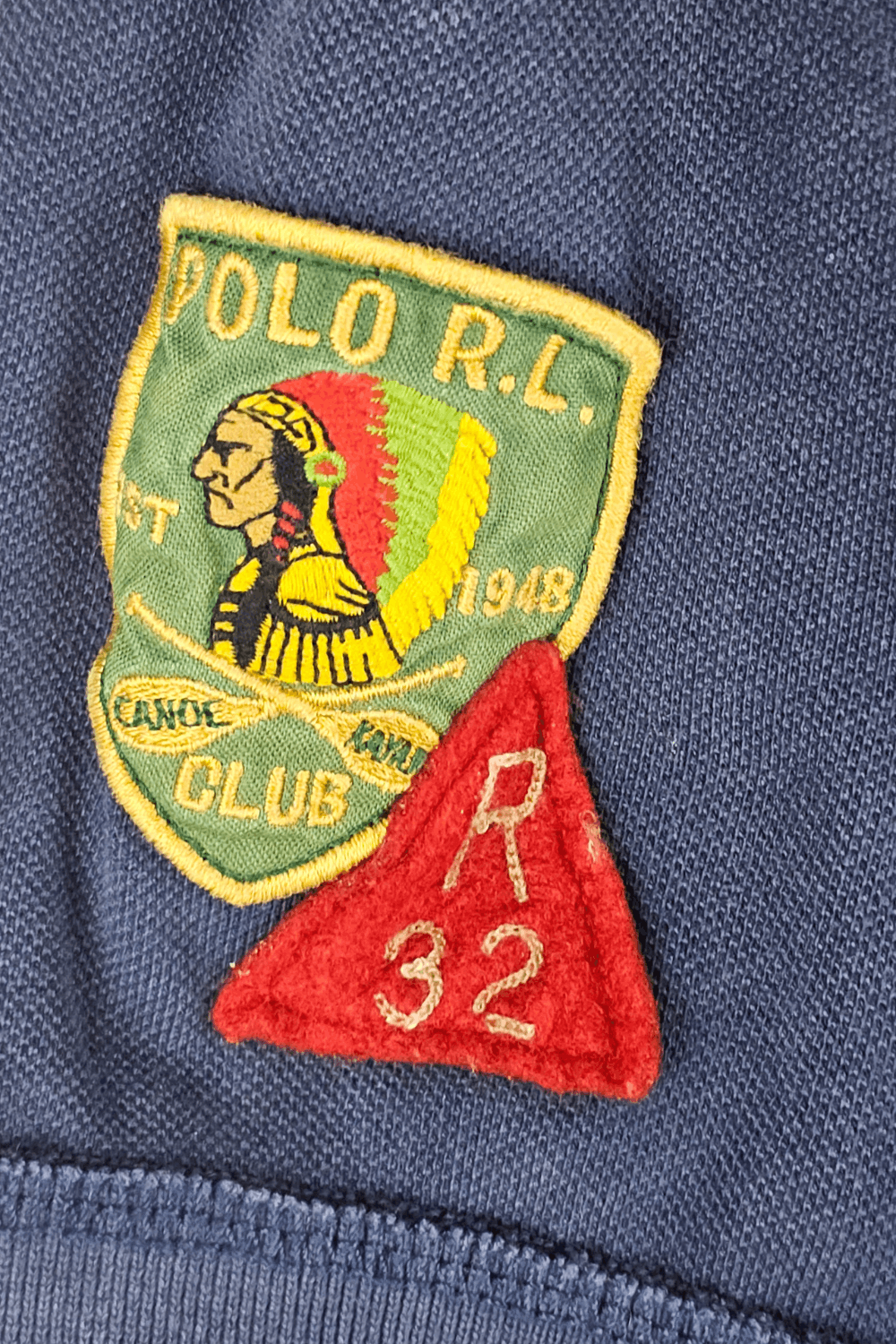 Polo Ralph Lauren Polo Ralph Lauren “Canoe Club” Patch Polo - Custom Fit L Size US L / EU 52-54 / 3 - 5 Thumbnail