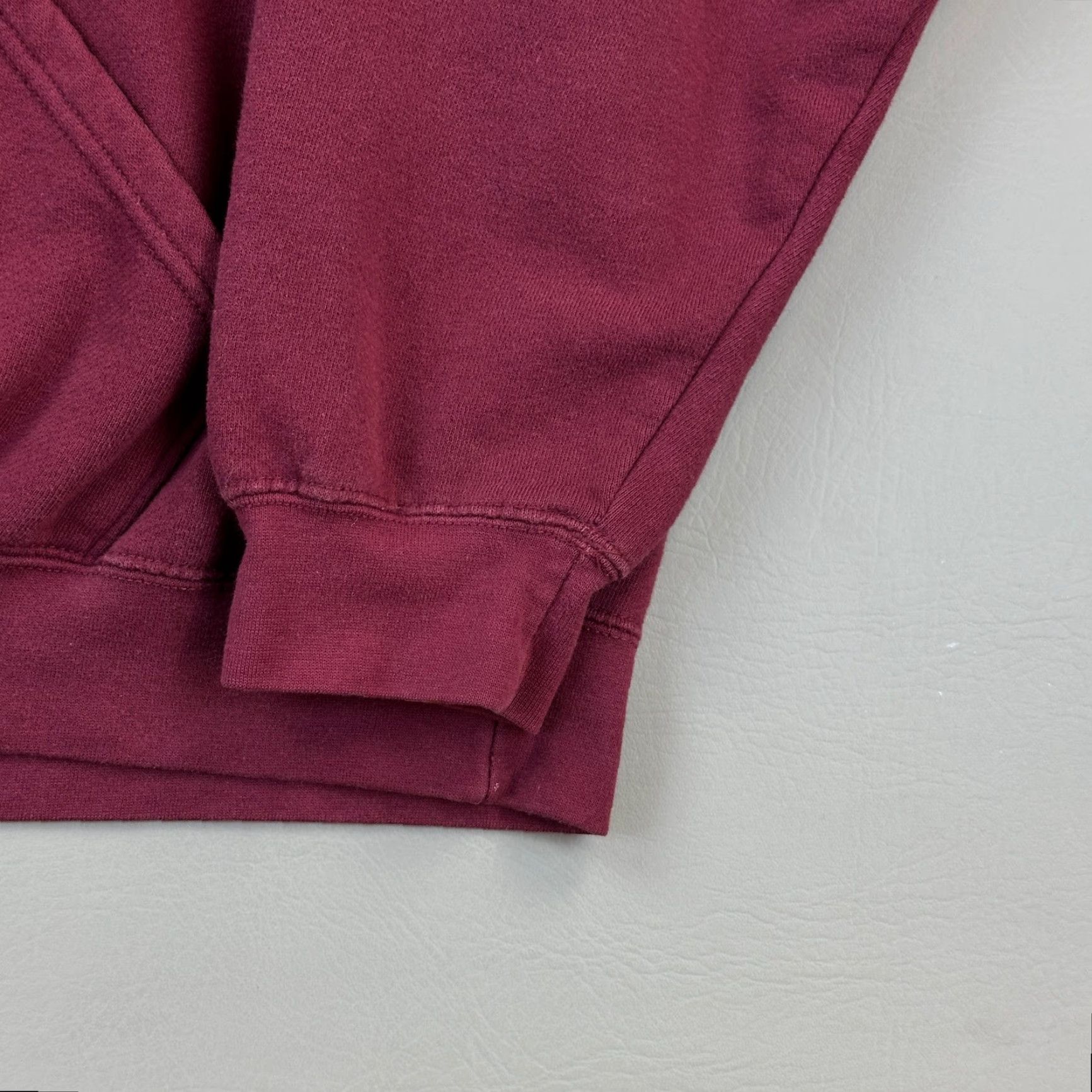 Soffe VINTAGE Soffe Hoodie Mens XL Maroon Frisco Rod & Gun Cape Hatteras Pullover Size US XL / EU 56 / 4 - 3 Thumbnail