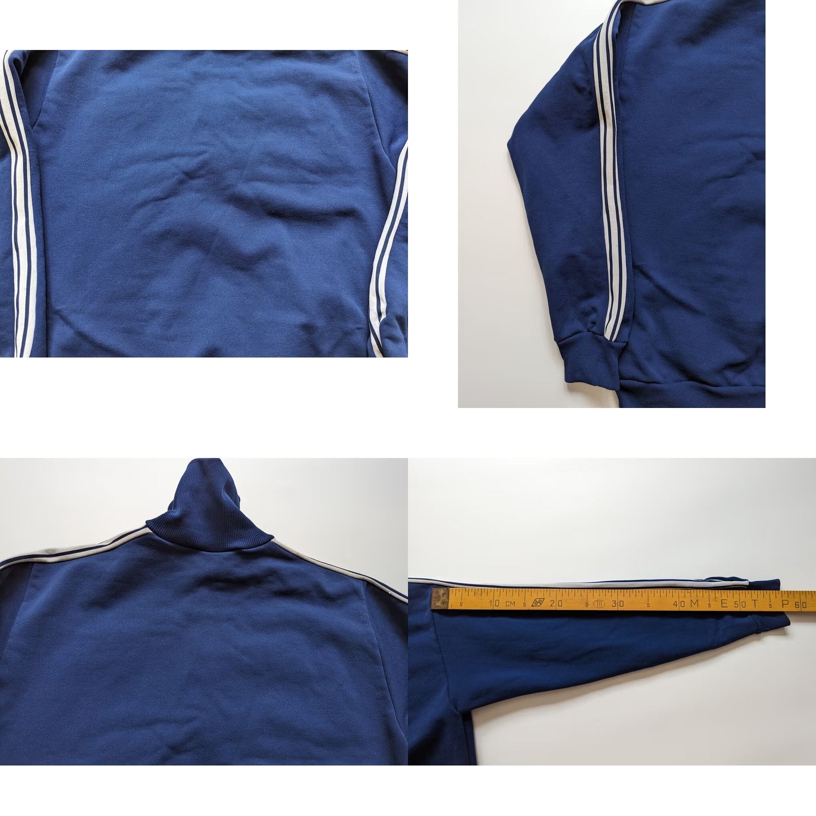 Vintage Rare Vintage British Orienteering Federation jacket 70s zip blue Mens 42 Polyester Jacket Size US XS / EU 42 / 0 - 9 Thumbnail