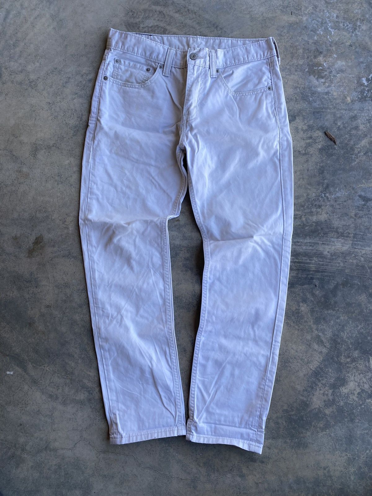 Levi's × Vintage Levi’s Vintage 511 White Pants 31x30 Size US 31 - 1 Thumbnail