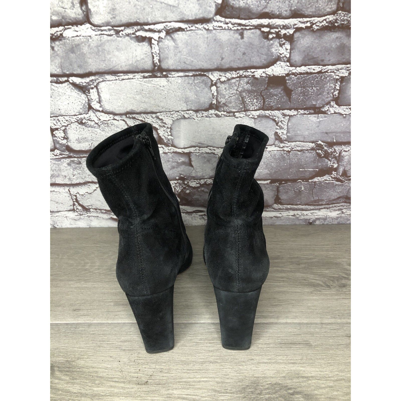 Loeffler Randall Loeffler Randall Isla Black Suede Leather Ankle Booties Boot Size US 7 / IT 37 - 19 Thumbnail
