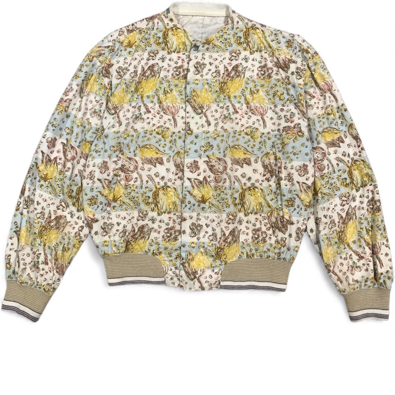 Yohji Yamamoto Yohji Yamamoto Y's For Men Tulip Motif Jacket Size US M / EU 48-50 / 2 - 3 Thumbnail