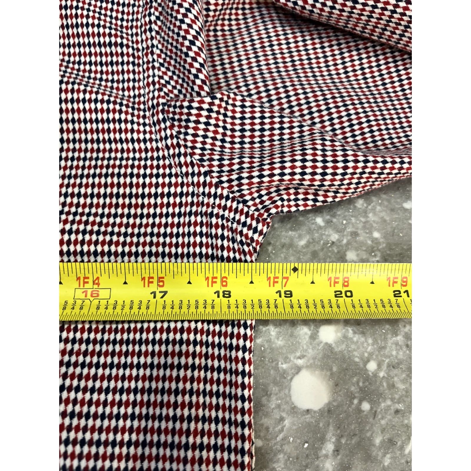 Scotch & Soda Scotch & Soda Shirt Medium Tailored Fit Button Cuff Harlequin Blue Multicolor Formal Shirt Men M Size US M / EU 48-50 / 2 - 6 Thumbnail