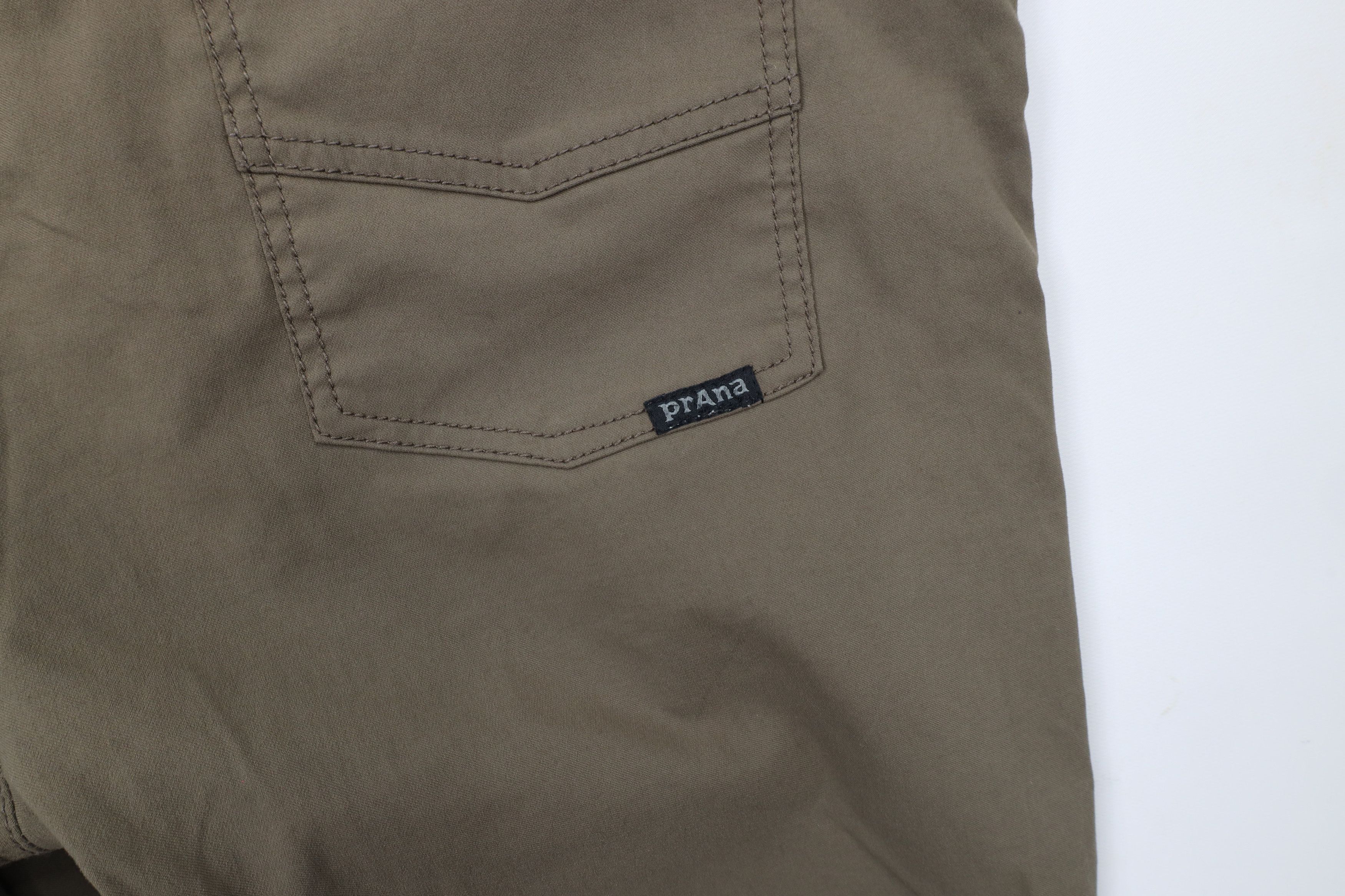 Prana × Vintage prAna Breathe Fit Stretch Brion Hiking Trail Pants Brown Size US 36 / EU 52 - 13 Thumbnail